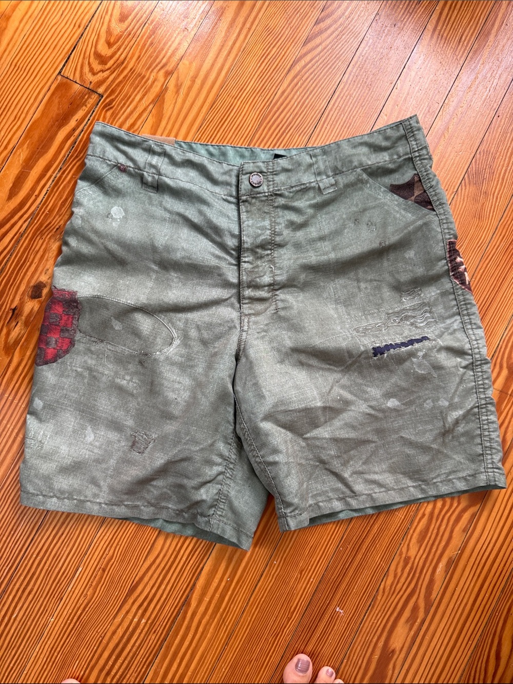 Insight faux patchwork surf shorts size 30